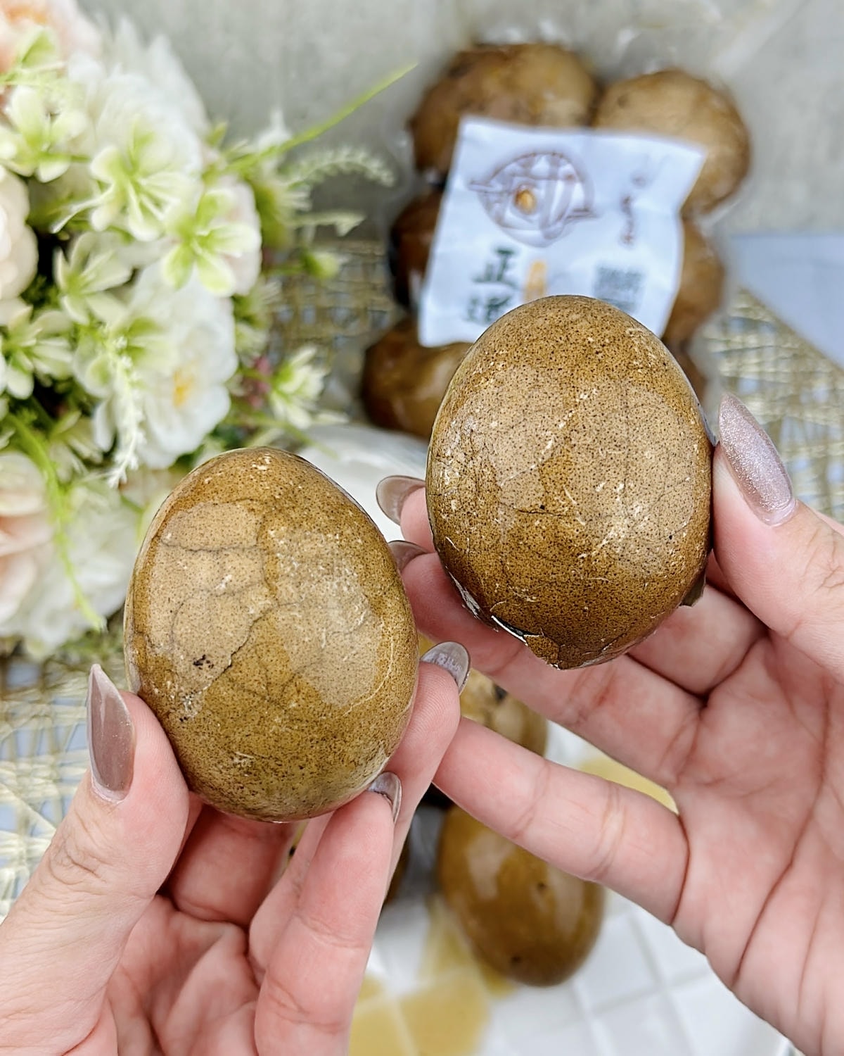 【宅配美食】我把心藏起來啦無蛋黃感的好吃茶葉蛋「正道藏心蛋