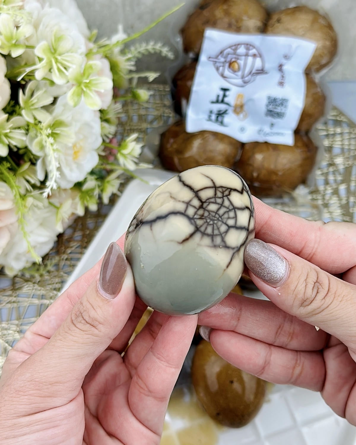 【宅配美食】我把心藏起來啦無蛋黃感的好吃茶葉蛋「正道藏心蛋