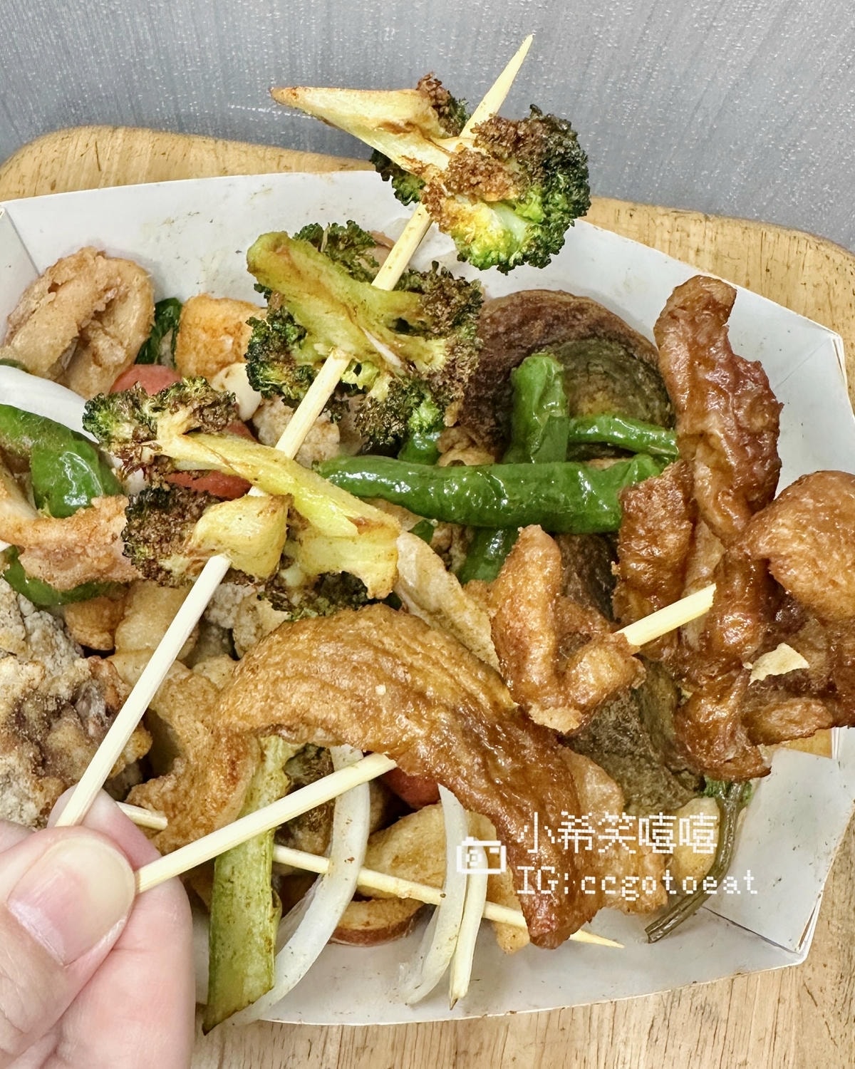 【新竹新豐】明新科大附近宵夜推薦「靖豐鹹酥雞」最低只要5元起