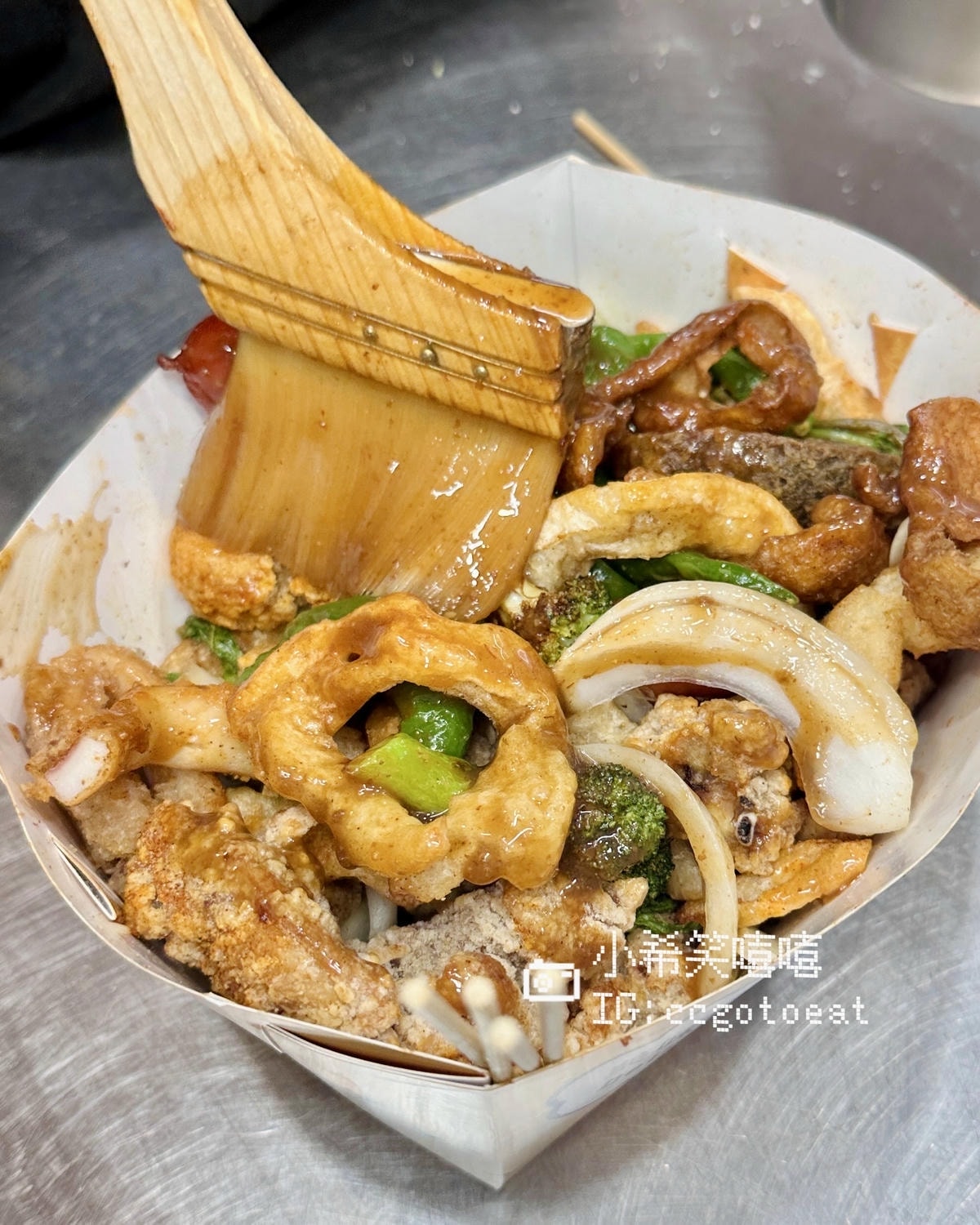 【新竹新豐】明新科大附近宵夜推薦「靖豐鹹酥雞」最低只要5元起