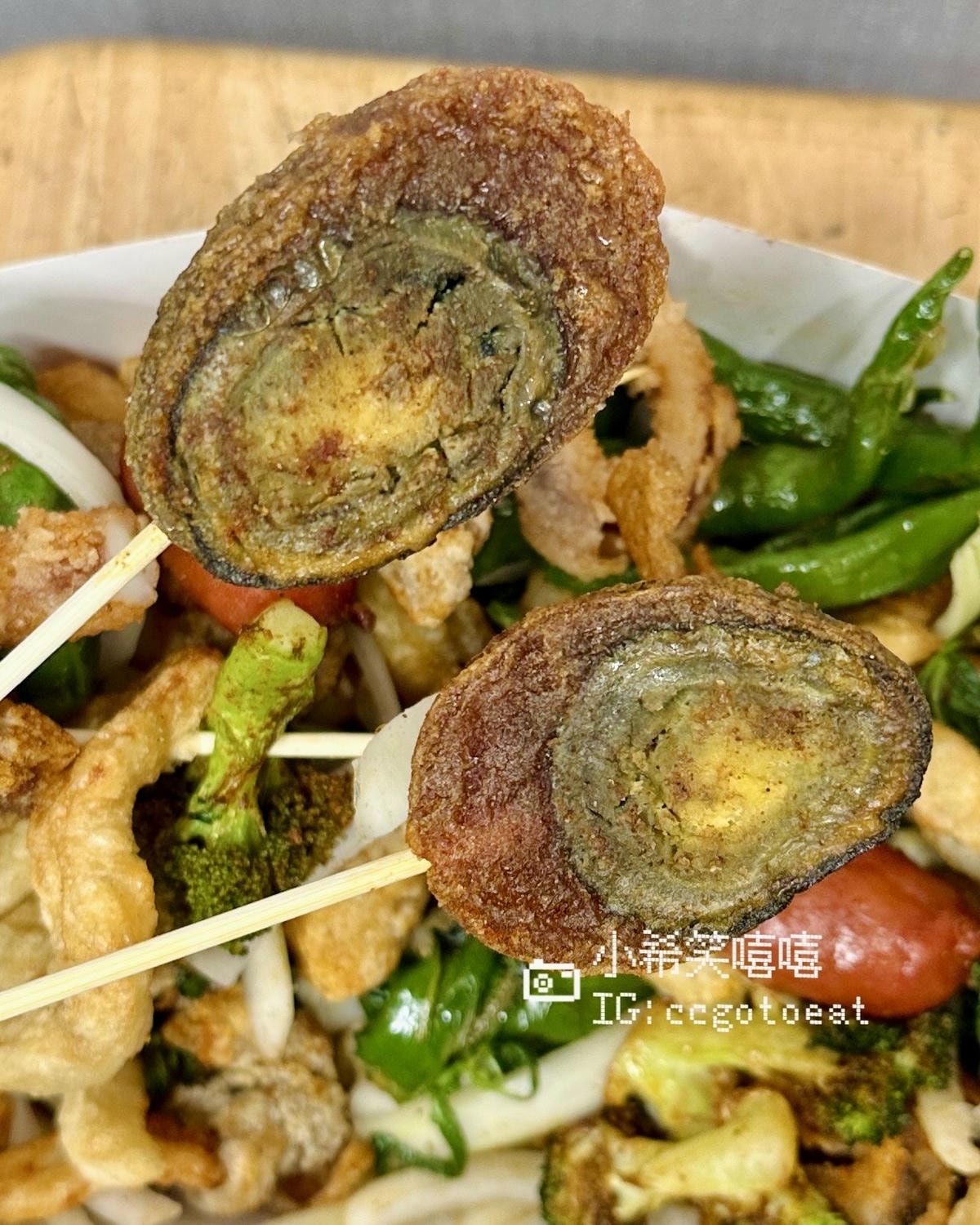 【新竹新豐】明新科大附近宵夜推薦「靖豐鹹酥雞」最低只要5元起